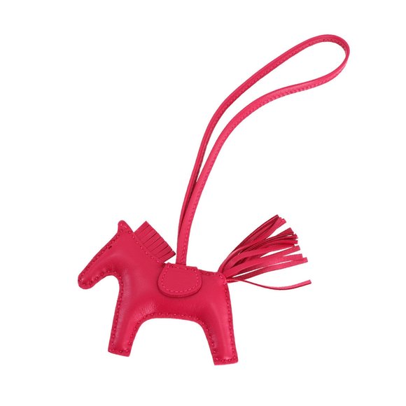 HERMES Pink Bag Charm - Picture 1 of 4